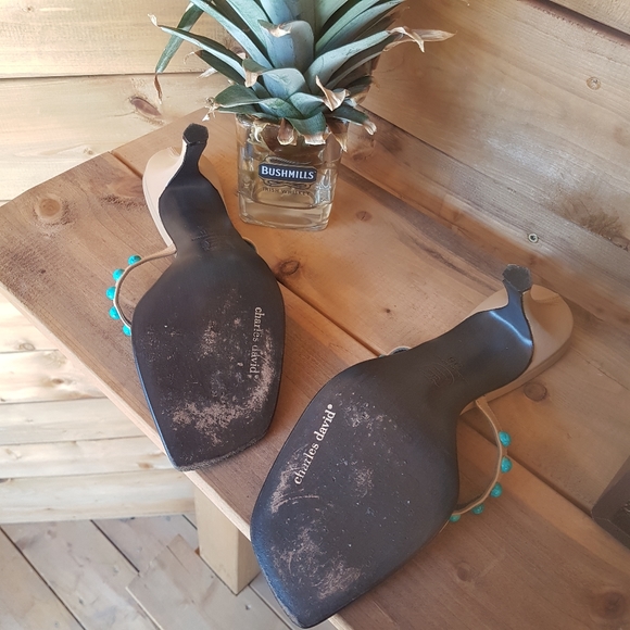 Vintage Charles David Tong Sandal • SZ 10 - Picture 7 of 8